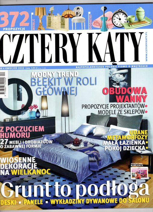 Cztery Kąty 4/2010 Grunt to podłoga, Jak mieszka Mariusz Adamiak