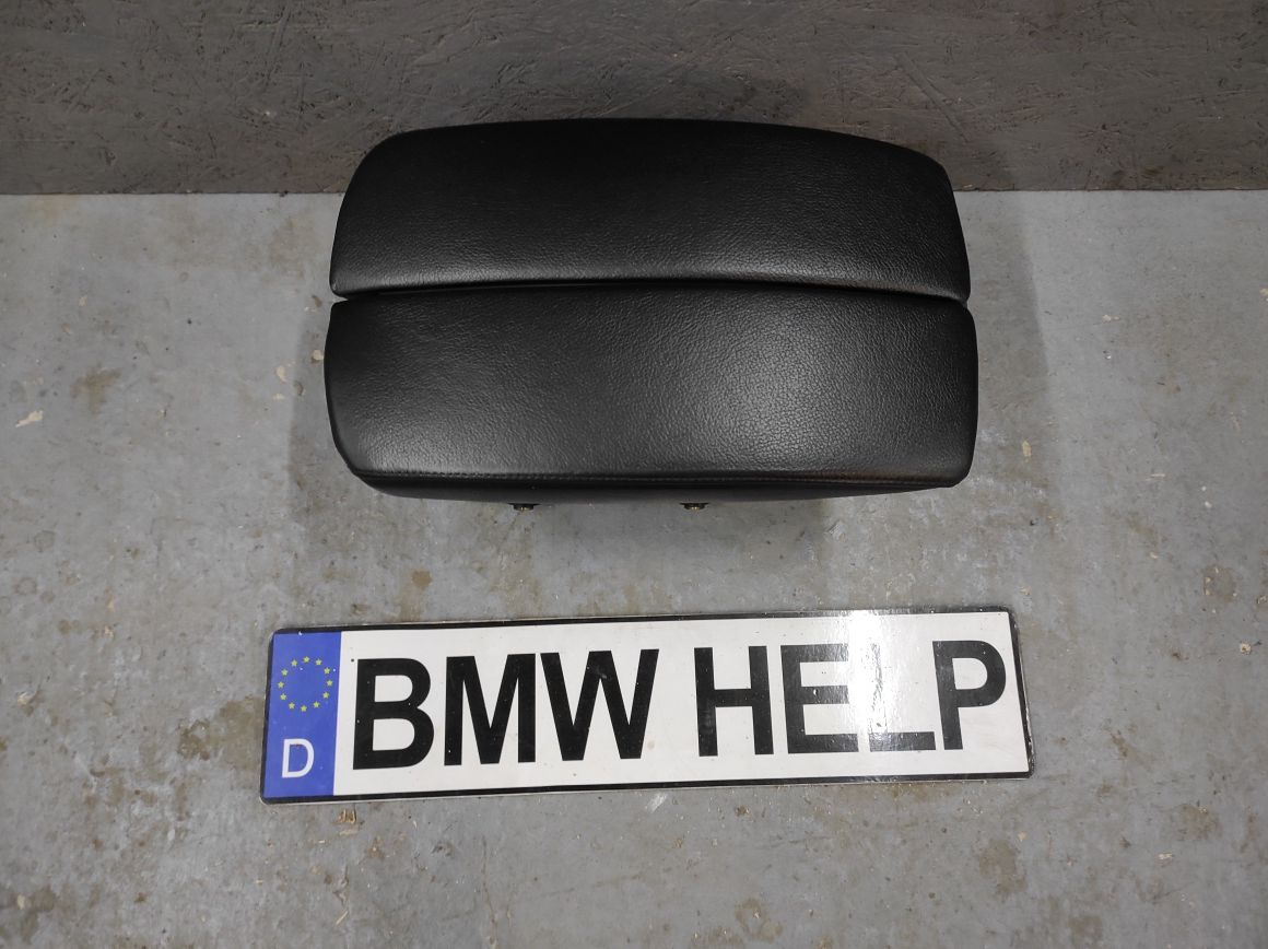 Подлокотник Х5 Е70 Кожа черная Разборка BMW HELP