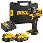 Akumulatorowy klucz udarowy 1/2' XR 18V 2*5.0Ah 406Nm tstak DeWalt