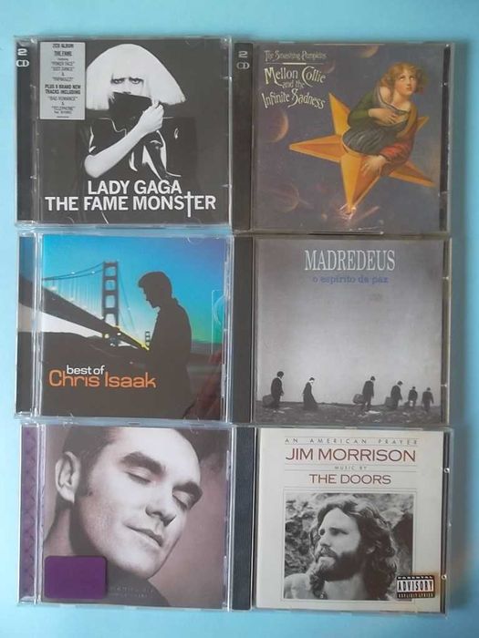 Lotes de CDs em estado NOVO. Veja as fotos, preços a partir de 1EUR.