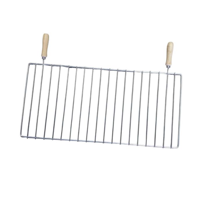 Grelha p/churrasqueira 3 frangos 1 grelha, 63x30