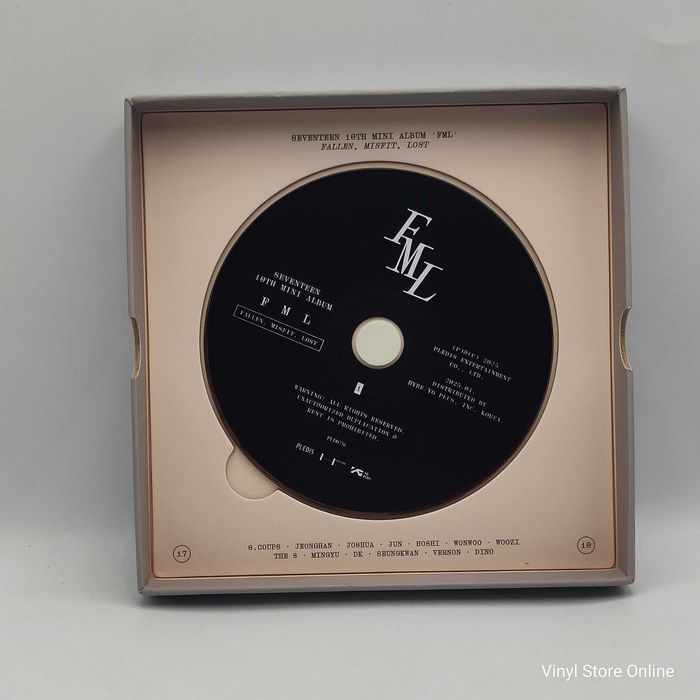CD - Seventeen ‎– FML - Ref: Site
