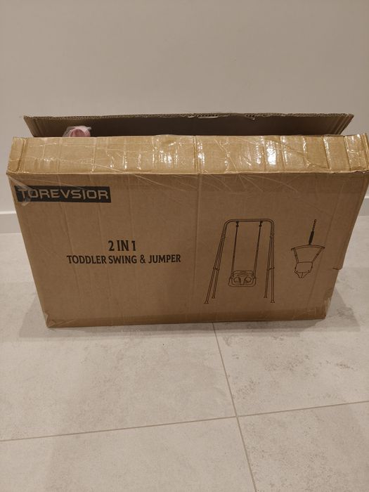 Huśtawka i skoczek 2w1 dla dzieci TOREVSIOR