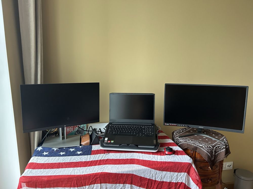 Monitor 2wCenie1 MSI27’/HP24’