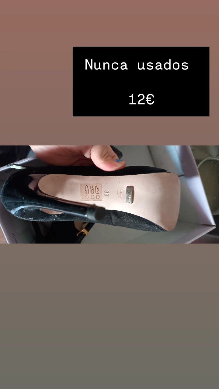Sapatos novos . N38