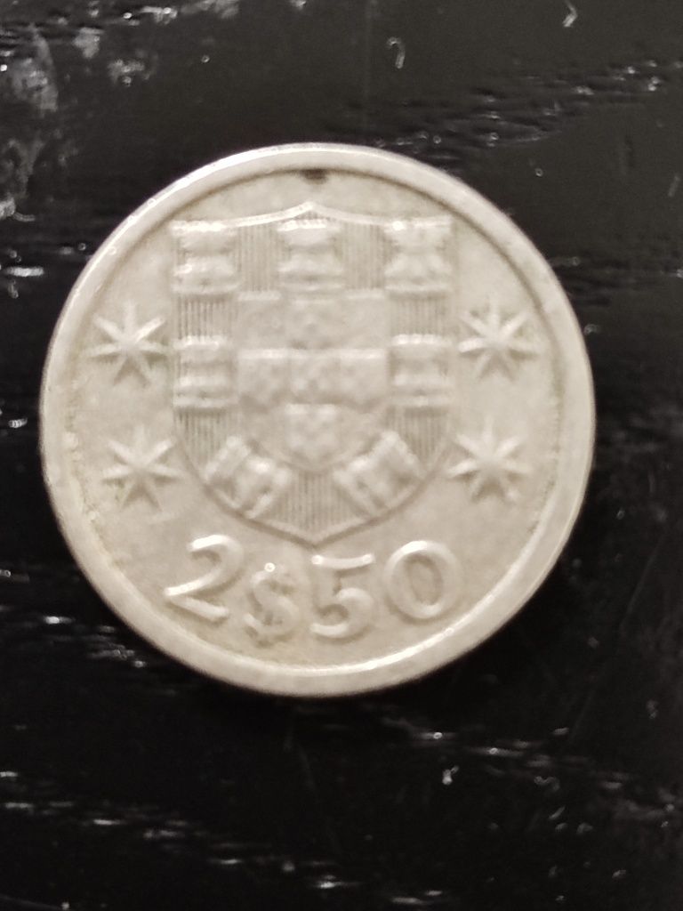 Moeda 2.50Escudos Portugal 1966