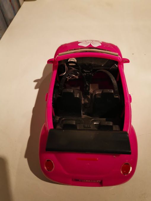 Auto kabriolet różowe dla lalki Volswagen Beetle+ Gratis