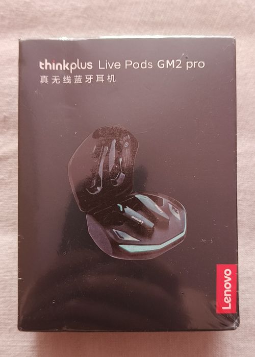 PROMOCJA Lenovo GM2 Pro Słuchawki Bluetooth V5.3 [Nowe Zafoliowane]