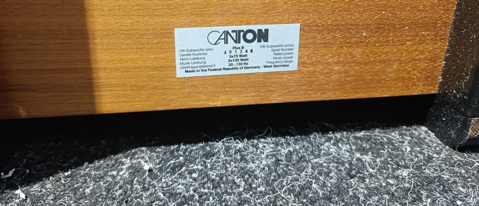 Canton Plus B сабвуфер активний