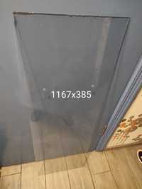 Скло 1167х385 для скляної вітрини в шафу чи холодильник