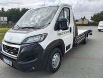 Peugeot Boxer autolaweta 2017r Bezwypadkowy nowy najazd Zamiana klima