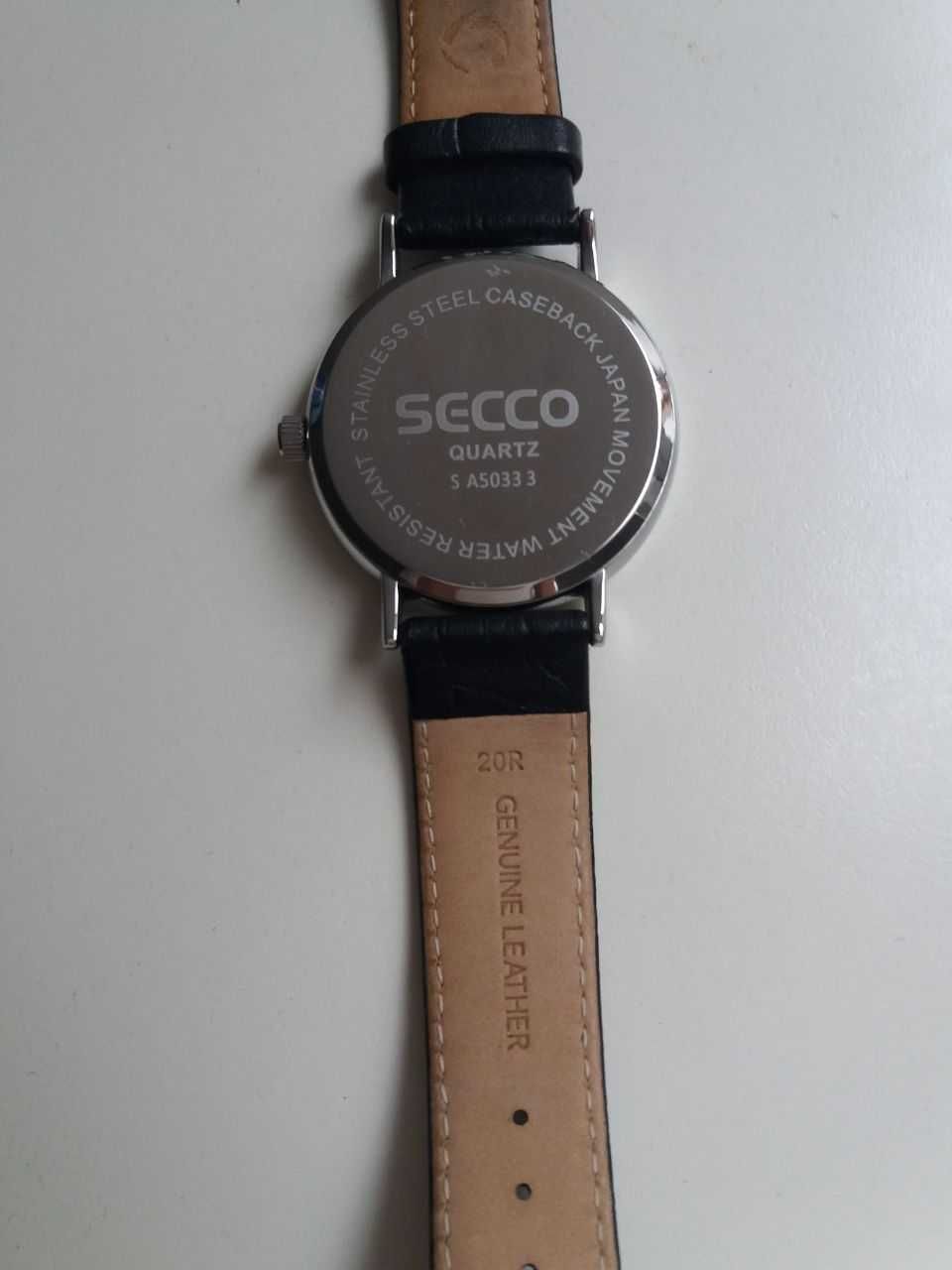 Мужские часы Secco Quartz (S A5033) черные