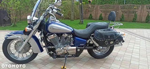 Honda Shadow 750 Wtrysk 12tys,km-TUV Sakwy KOMINY Gmol SZYBKA Piórnik BŁOTNIK