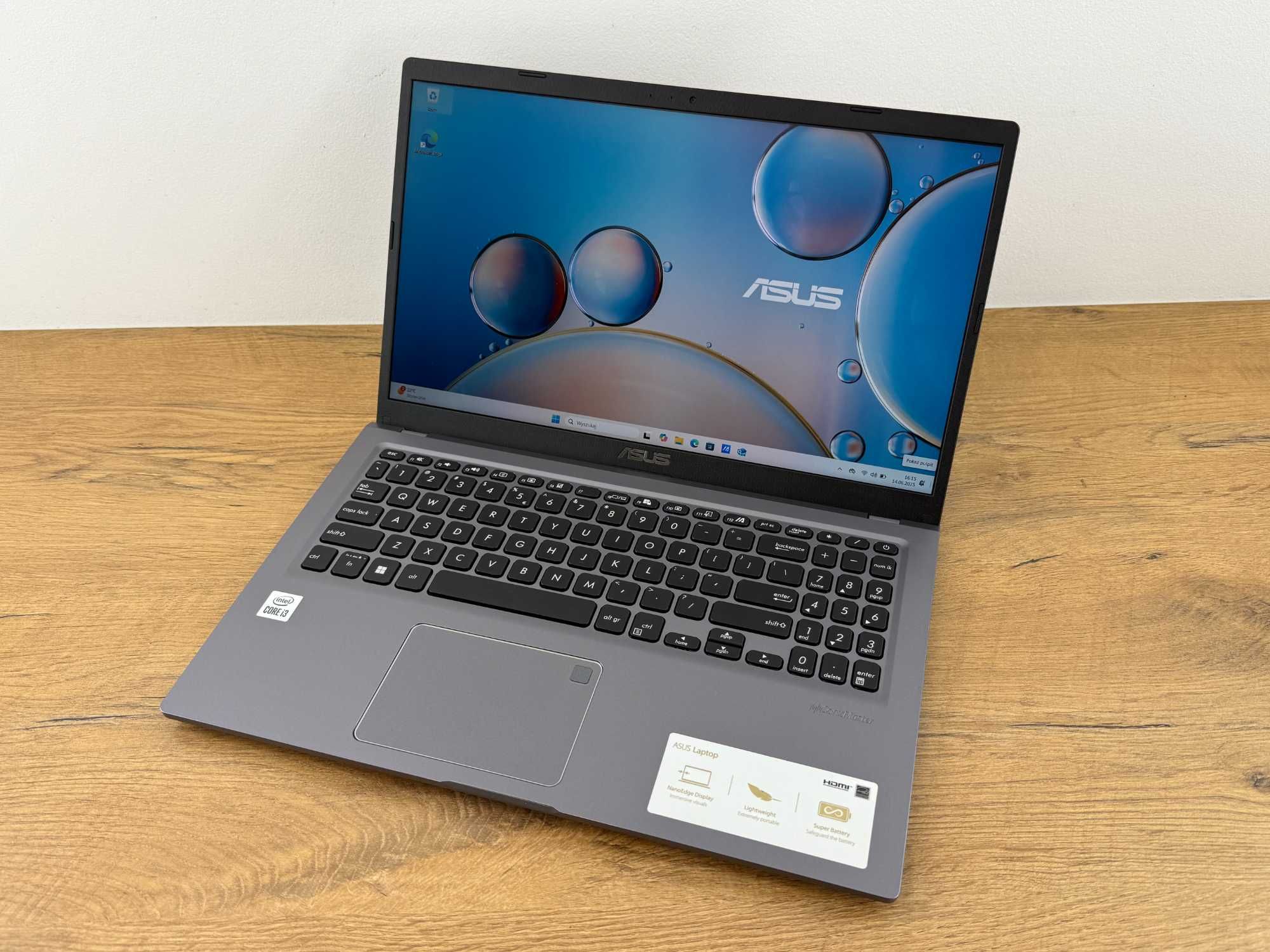 1344. Asus. CORE i3-1005G1 8x 3.40GHz, SSD M2, 8GB RAM, UHD Graphics