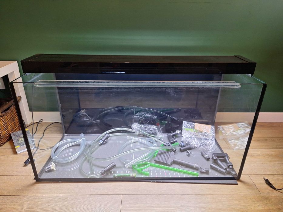 Akwarium 200L kompletne belka led transport