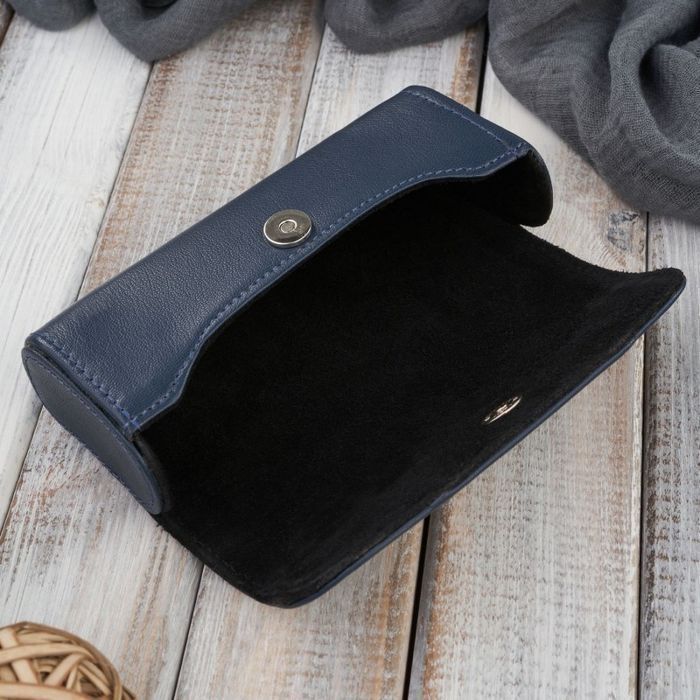 Etui na okulary piórnik pokrowiec skórzany Paolo Peruzzi T-83-DB