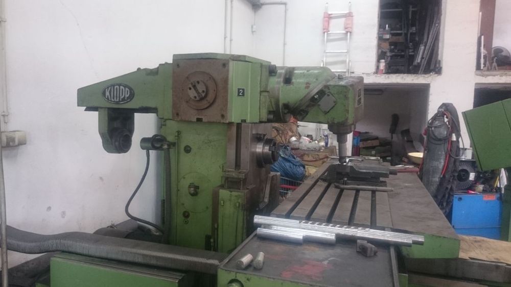 Frezarka Narzędziowa Klopp TOS do Metalu AVIA Uniwersalna Łożowa