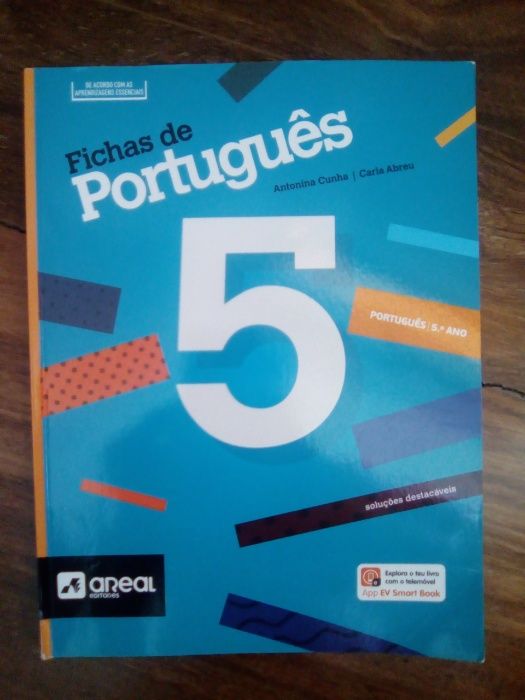 Livro fichas português 5º ano - Areal