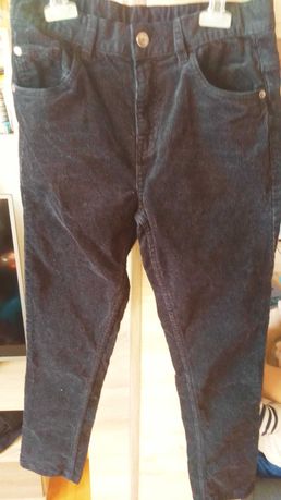 Брюки джинсы мелкий вельвет на 140-146 см рост 9-10 лет