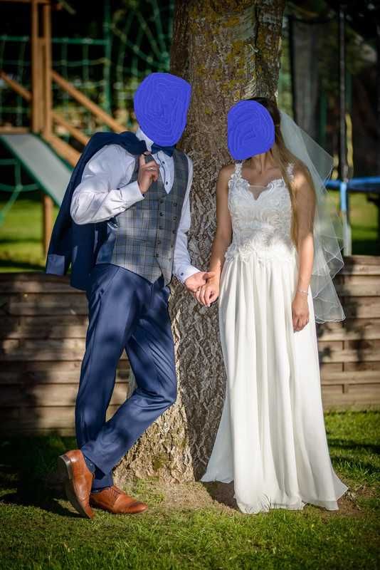 Piękna suknia ślubna