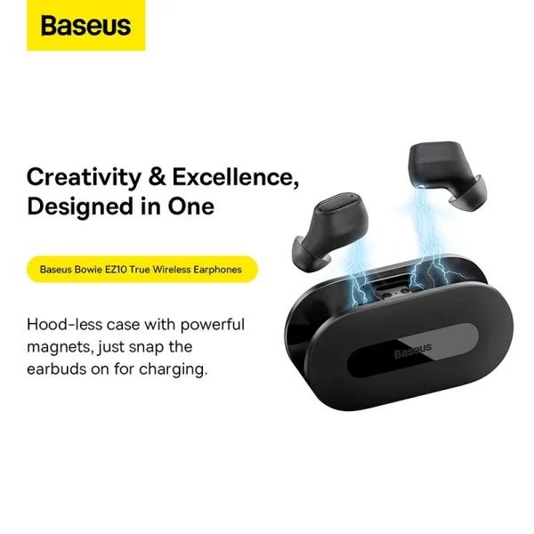 Бездротові Bluetooth навушники Baseus Bowie EZ10 True Wireless TWS Ear