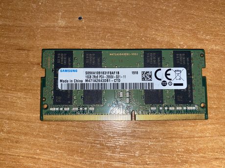 Оперативная Память для ноутбука Samsung DDR4 2666 16 гб