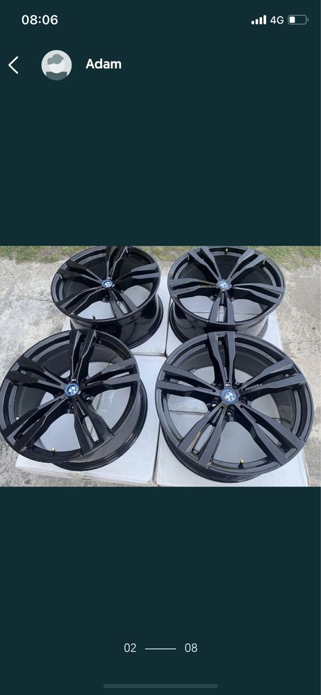 Orginalne felgi Bmw 21 M pakiet do x5 x6 x7