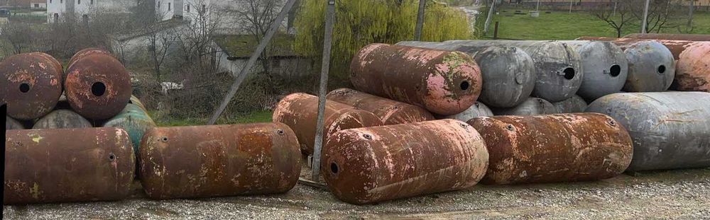 Ресивер діжка 11.5 кубів бочка ємність резервуар