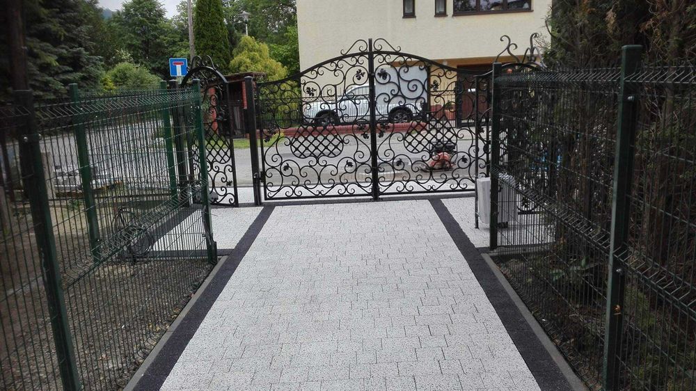 Układanie kostki brukowej, brukowanie, aranżacja ogrodów.