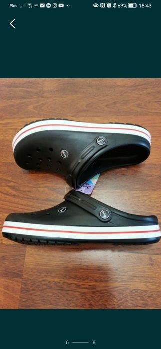 Klapki Męskie Typu Kroksy 42* Gr