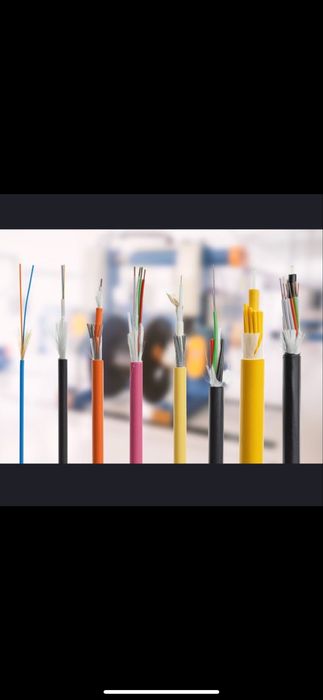 serviços de telefonia - fibra óptica - internet - cabeamento em geral