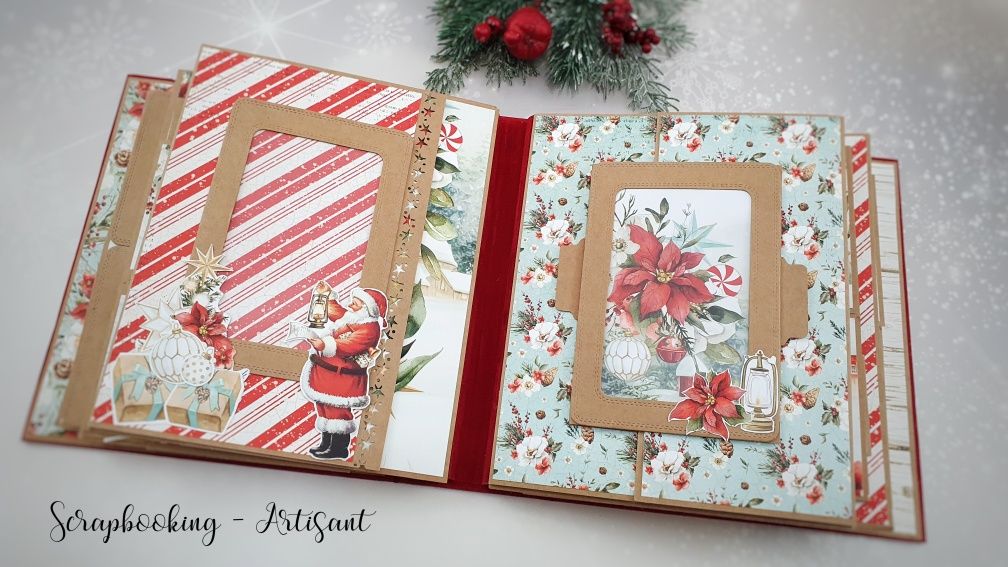 Album na zdjęcia White Christmas, scrapbooking