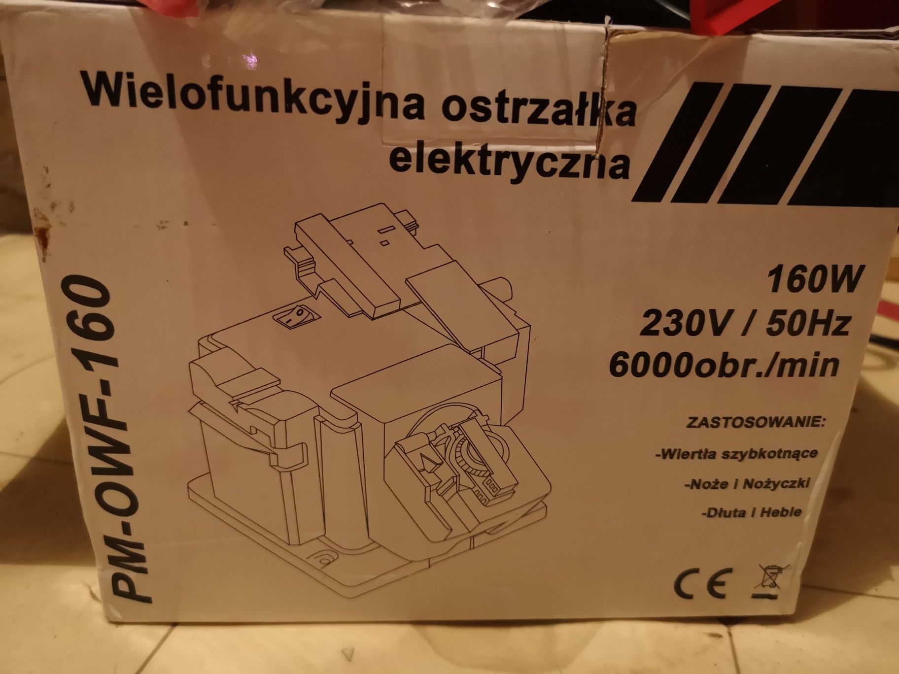 Elektryczna ostrzałka wielofunkcyjna