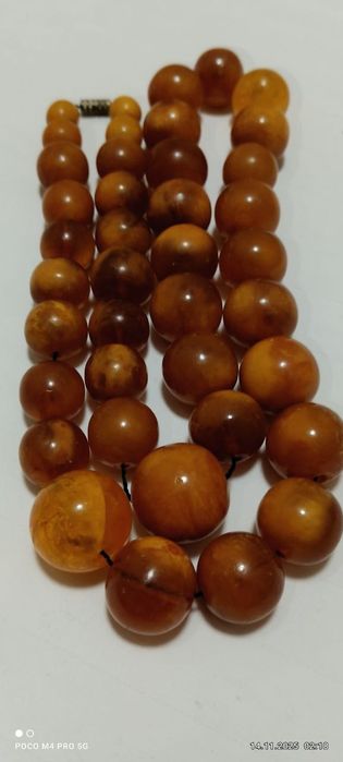 Бурштинове намисто винтаж