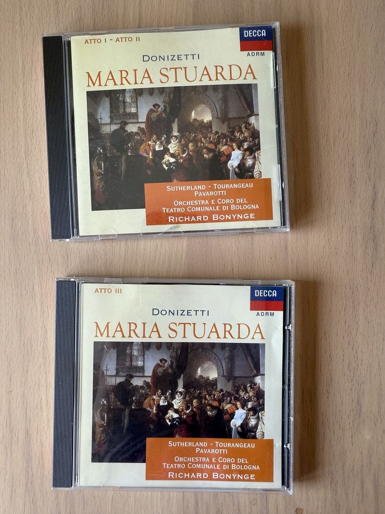 Cd Ópera “Maria Stuarda” de Donizetti