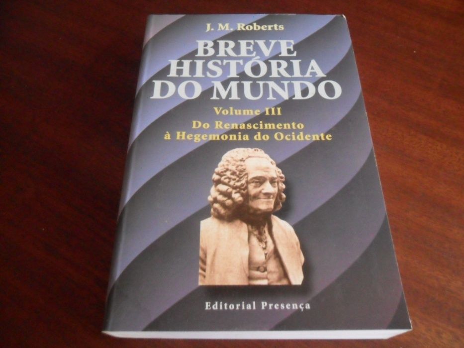 "Breve História do Mundo" - 4 Volumes de J. M. Roberts
