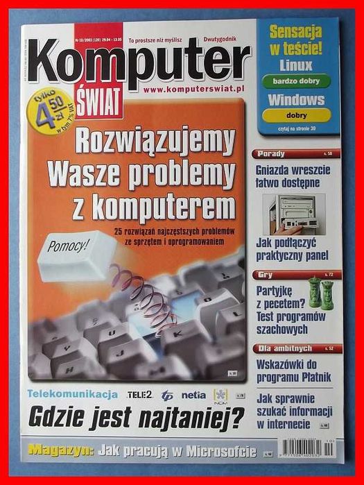 Komputer Świat 10/2003 (120) - Problemy z pecetem