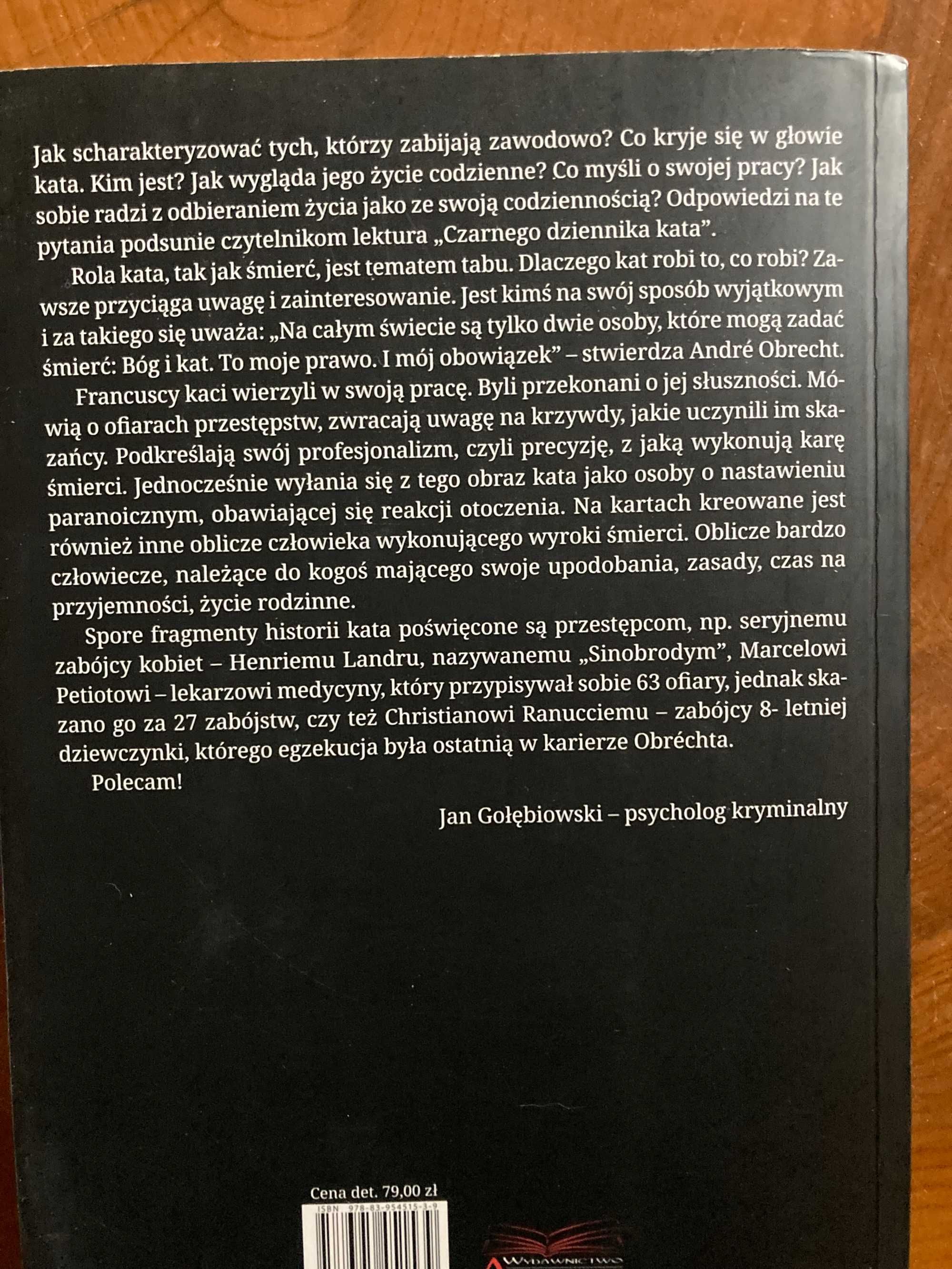 Czarny dziennik kata.Jean Ker