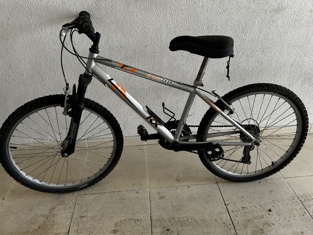 Bicicleta montanha roda 26 18 velocidades