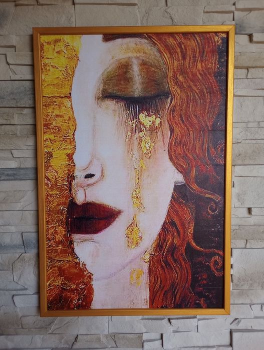 Obraz na płótnie ,Złote łzy. Anne–Marie Zilberman, 60x40