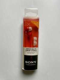 Słuchawki dokanałowe Sony MDR-EX10LP - czerwone