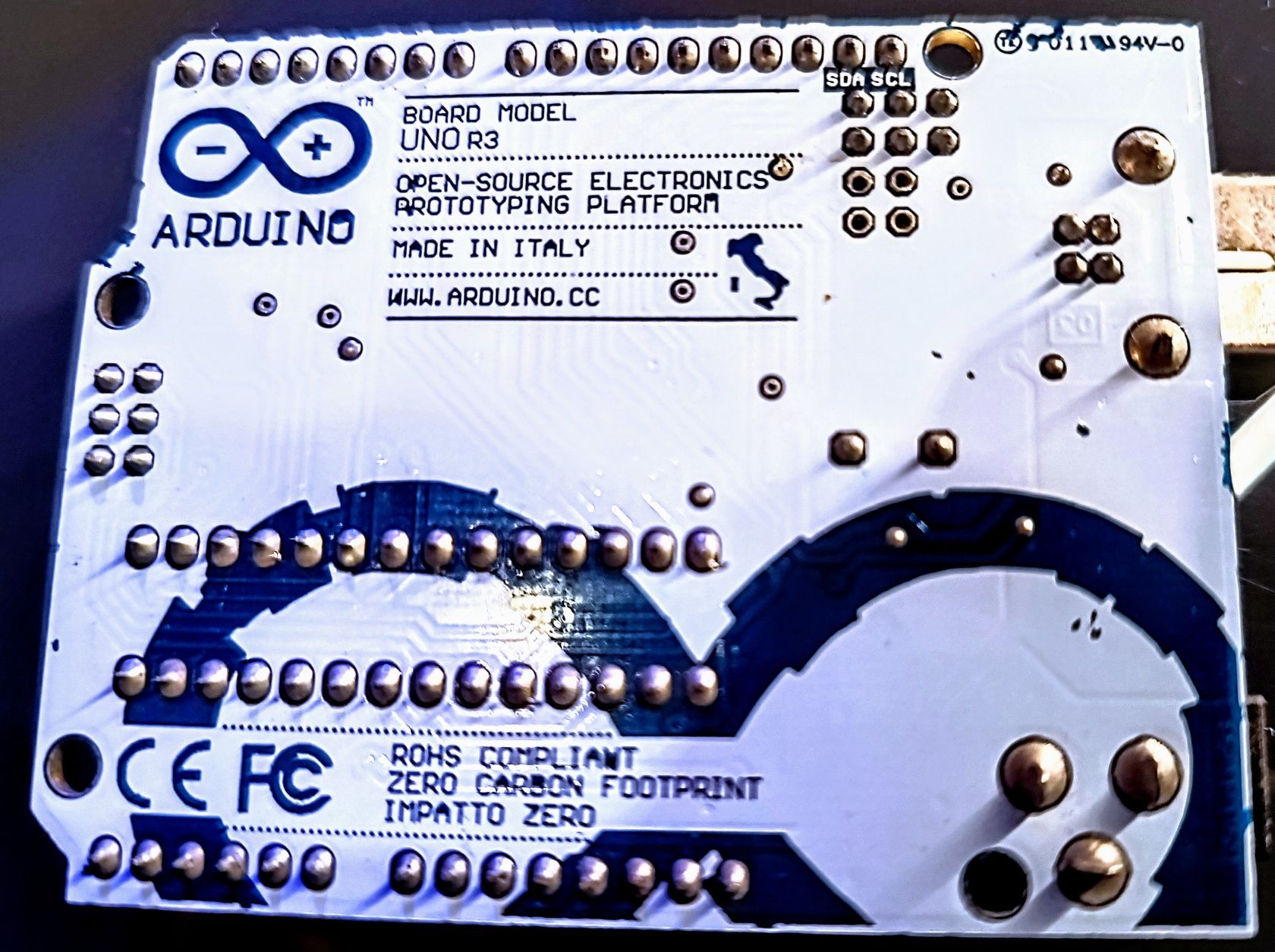 Arduino UNO R3 Orginalny + DRV8835 +Prototypowa płytka stykowa 830 MB