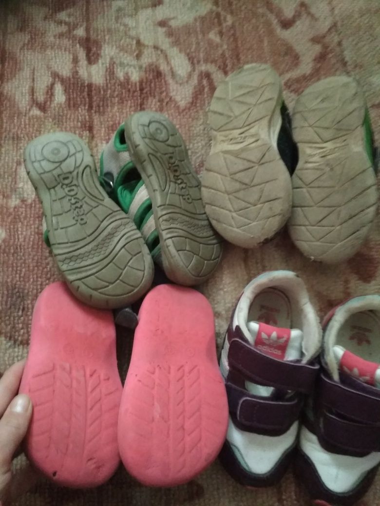Взуття обувь сапоги кроссовки 24-25 пакет 59 грн за все