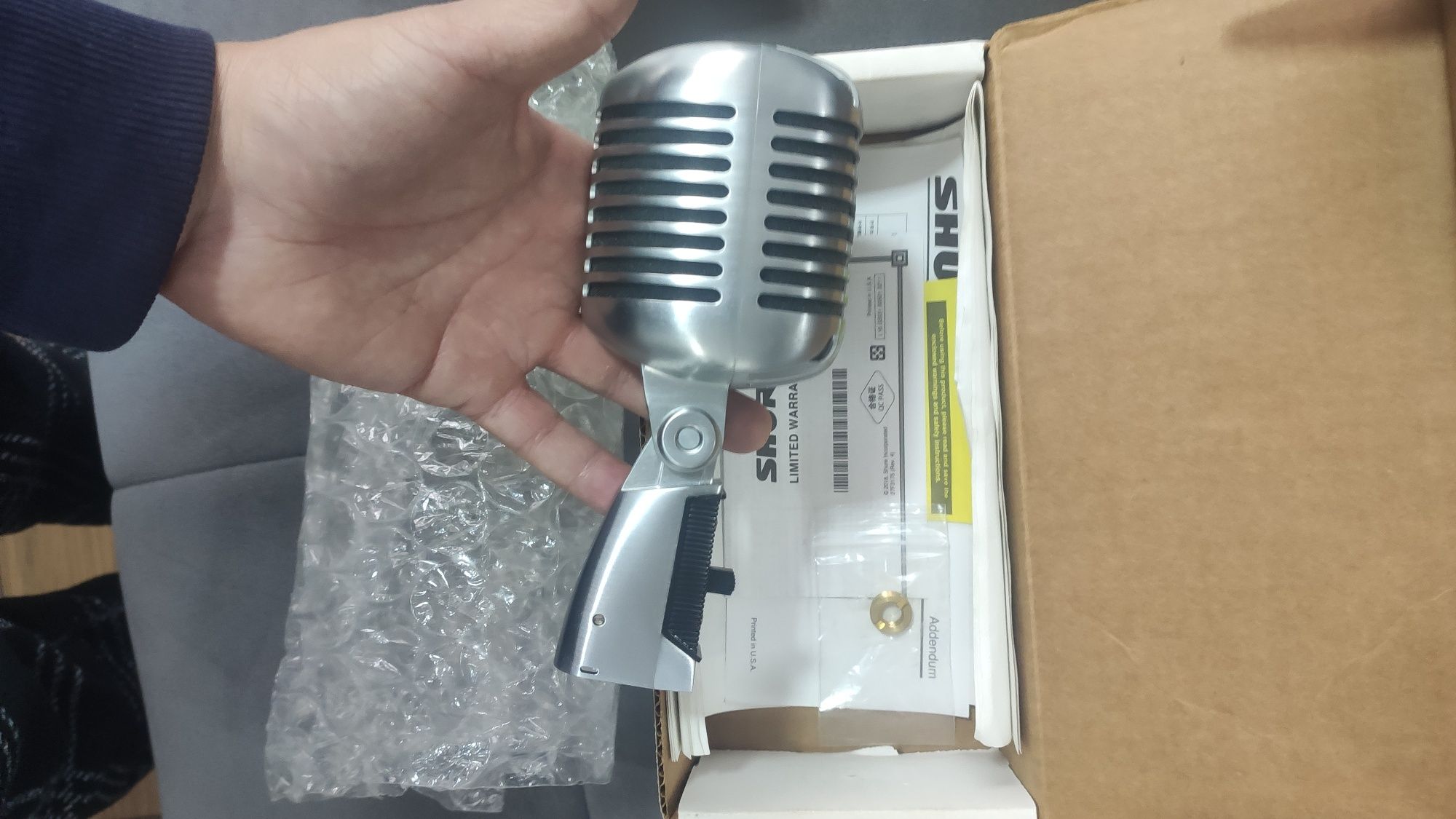 Microfone Shure SH 55