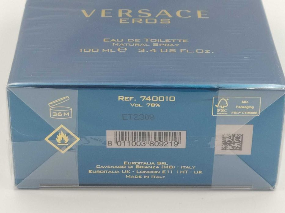 Versace Eros pour Homme edt 100ml Оригинал