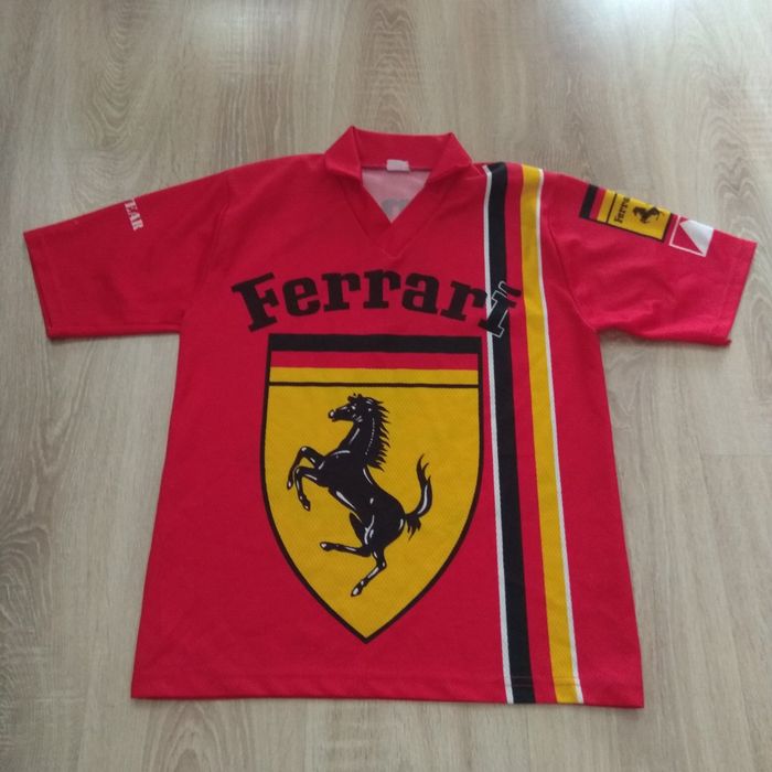 S Ferrari Deutschland Kolekcjonerska Koszulka Vintage