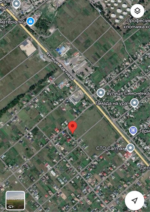 Продається ділянка в Слободі майже на межі з містом