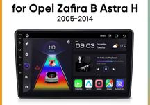 Rádio 9" Opel Astra Zafira Antara 2005-14 Carplay GPS Wi-Fi novo