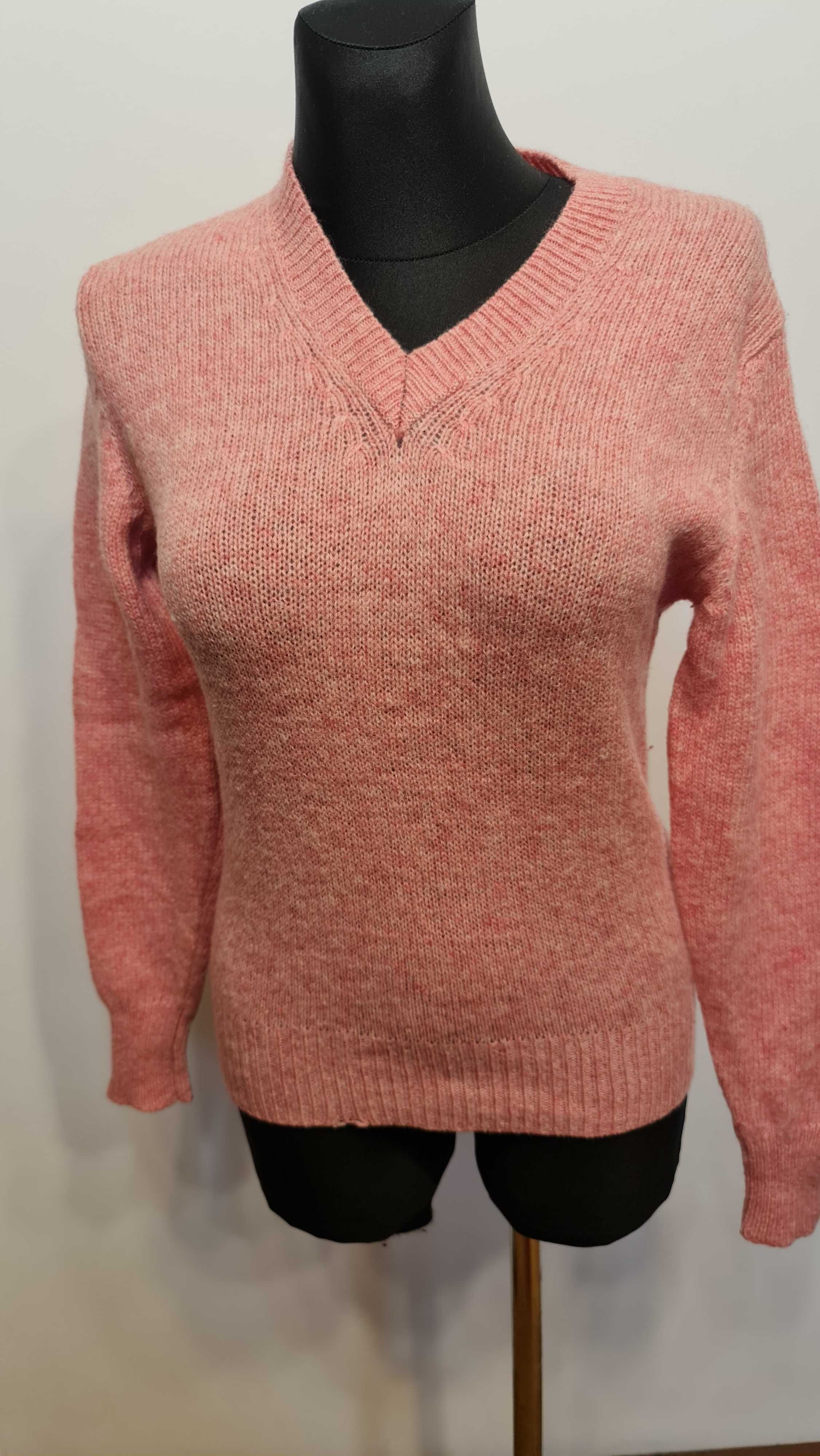 2710 Wełniany różowy sweterek Matchbox rozmiar L