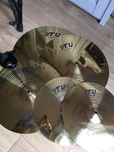 Talerze perkusyjne dla początkujacych 14 hi hat 16 18 Crash 20 ride